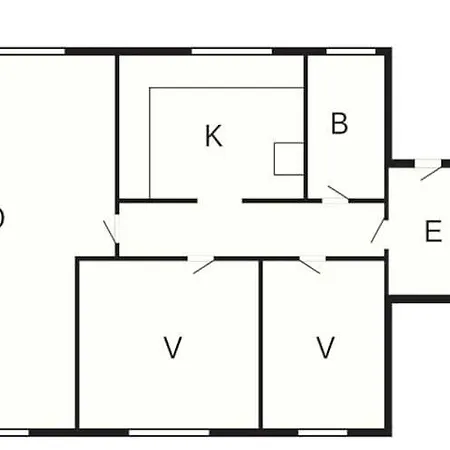 Feriehus 4 Person In