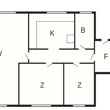 Feriehus 4 Person In